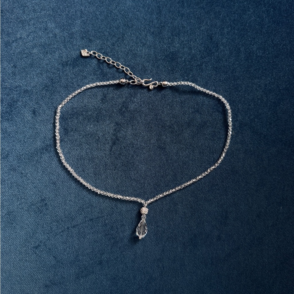 Vintage Swarovski Crystal Women’s Teardrop‎ necklace